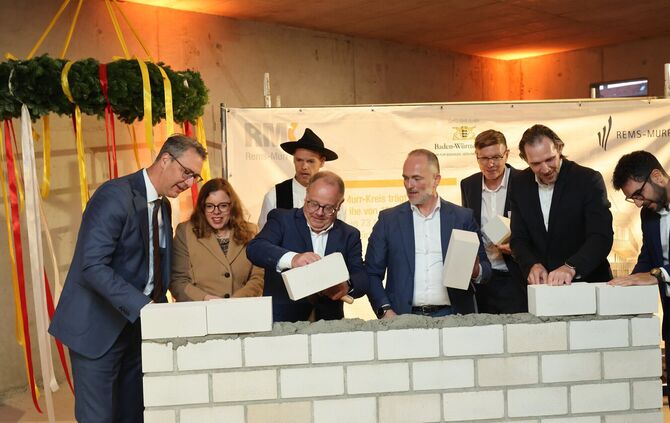 Richtfest Rems-Murr-Klinik Schorndorf