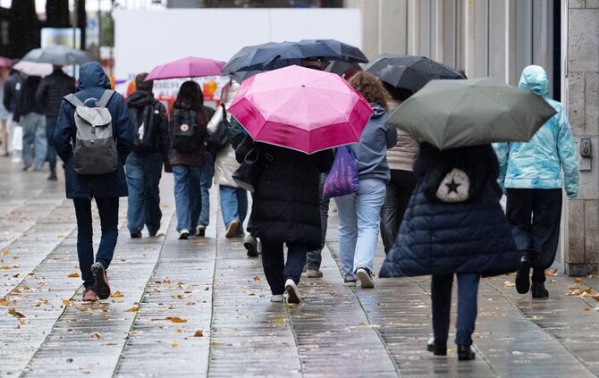 Regen in Stuttgart