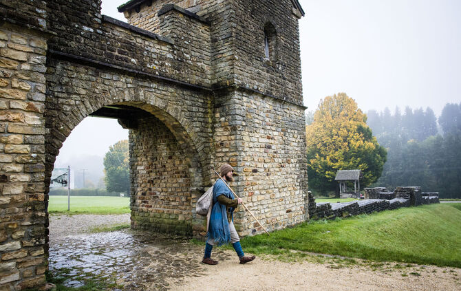 Finnian Garvey, der Limeswanderer