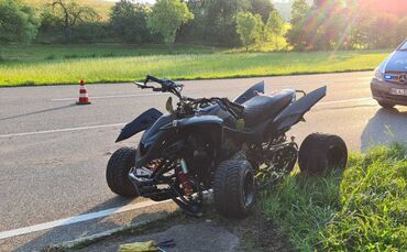 Unfall Quad Berglen