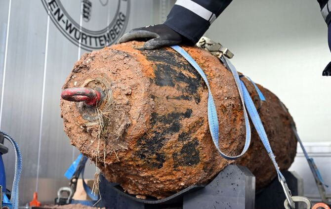 Fliegerbombe in Rastatt entschärft