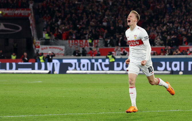 Fußball  VfB Stuttgart vs. 1. FSV Mainz 05