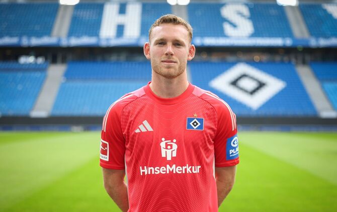 Torwart Daniel Peretz vom Hamburger SV