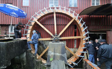 Mühlrad  Hundsberger Sägmühle