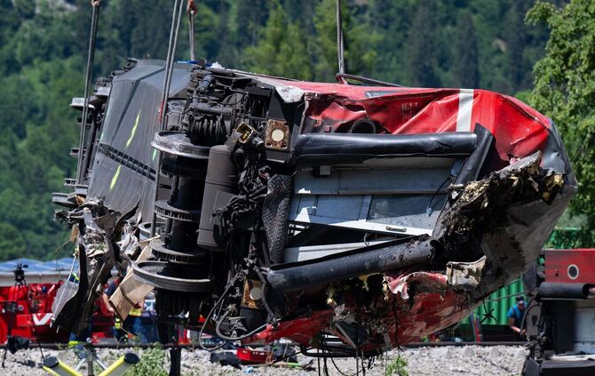 Zugunglück in Garmisch-Partenkirchen