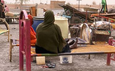 Flüchtlinge aus dem Sudan