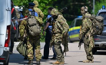 Größerer Polizeieinsatz in Rosengarten