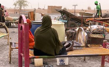 Flüchtlinge aus dem Sudan