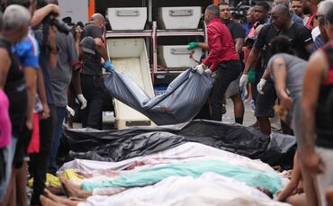 Nach Polizeieinsatz in Favelas in Rio de Janeiro
