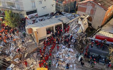 Gebäudeeinsturz in der Türkei