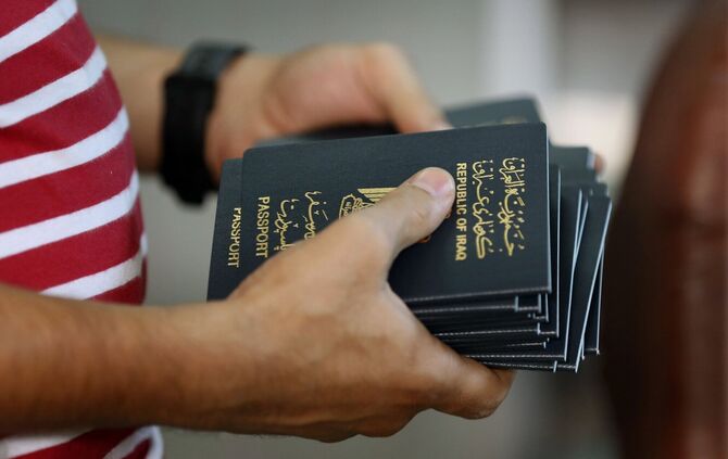 Mideast Migrants Fleeing Iraq