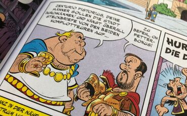 «Asterix in Lusitanien» - Zenturio Pistorius