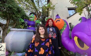 Halloween-Haus in Fellbach