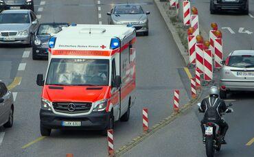 Rettungswagen in Stuttgart