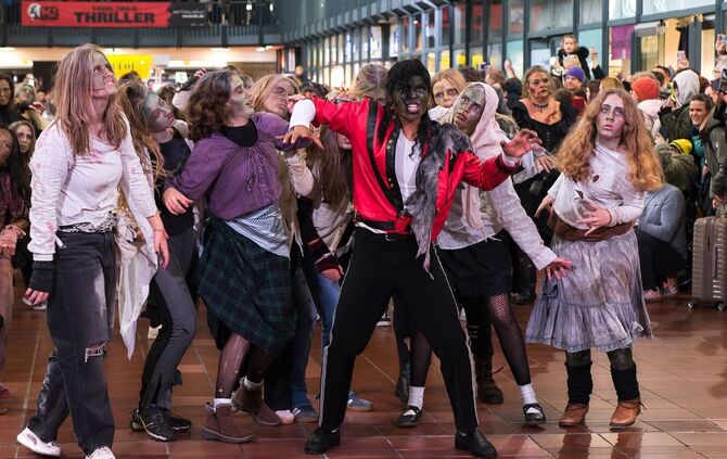 Michael-Jackson-Fanclub organisiert Thriller-Performance