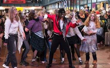 Michael-Jackson-Fanclub organisiert Thriller-Performance