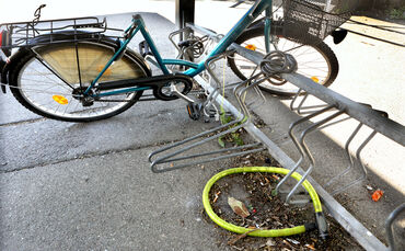Fahrrad Schloss Fahrradschloss Symbol Symbolbild symbolfoto