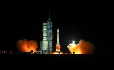 Start der Raumkapsel «Shenzhou 21» in Jiuquan