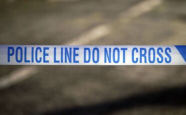 Polizeiband am Tatort