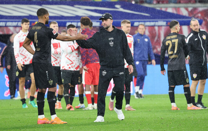 Fussball  RB Leipzig  vs. VfB Stuttgart