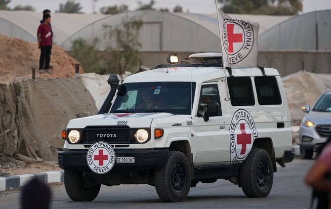 Fahrzeug des Roten Kreuzes