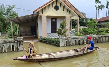Überschwemmungen in Vietnam