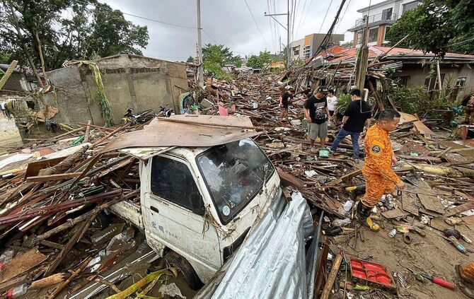 Taifun «Kalmaegi» - Philippinen
