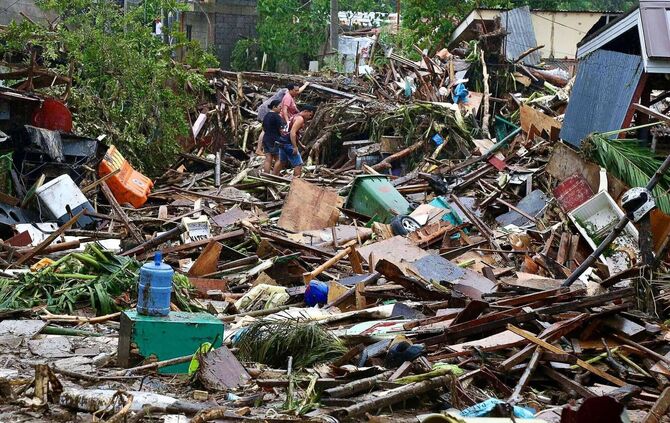 Taifun «Kalmaegi» - Philippinen