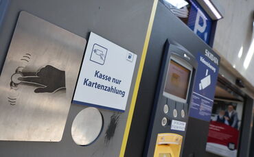Arnold Parkhaus Parkscheinautomat