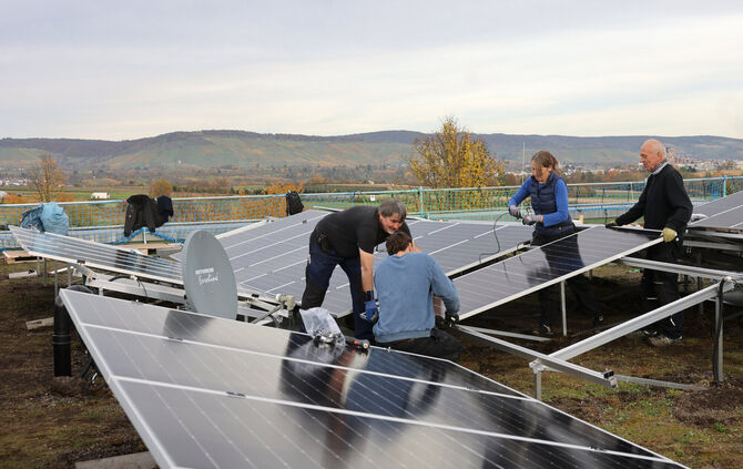 Solaranlage Sportpunkt Kernen