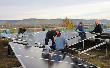 Solaranlage Sportpunkt Kernen