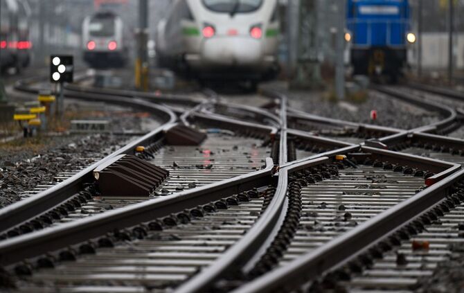 ICE-Werk der Deutschen Bahn