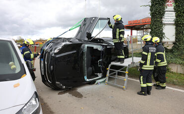 Unfall Überschlag