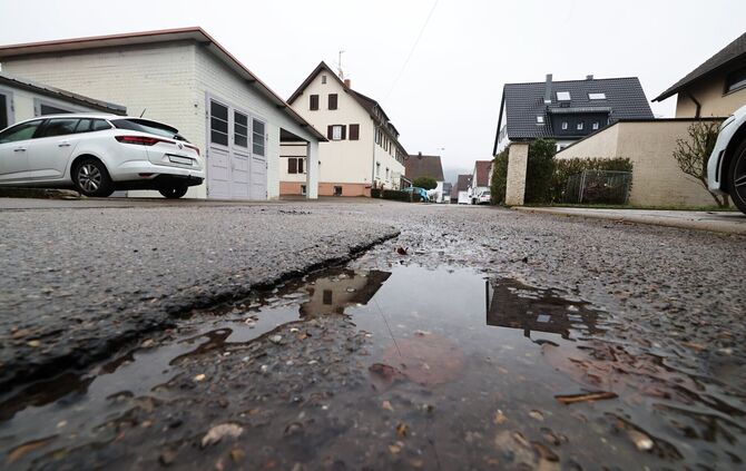 Bahnhofstraße in Schlechtbach