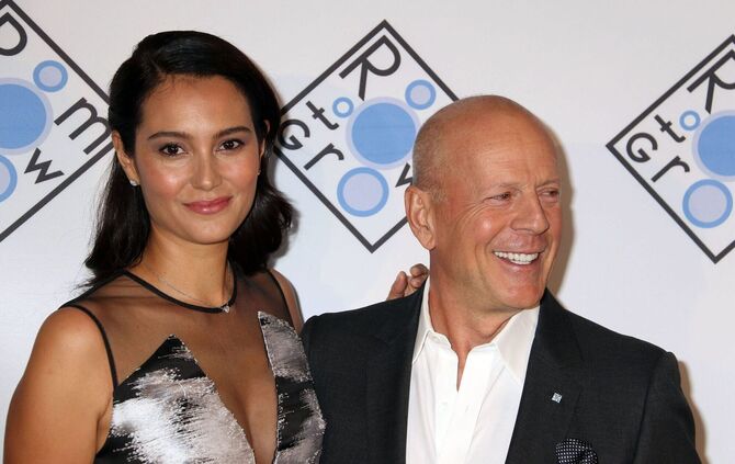 Emma Heming Willis und Bruce Willis