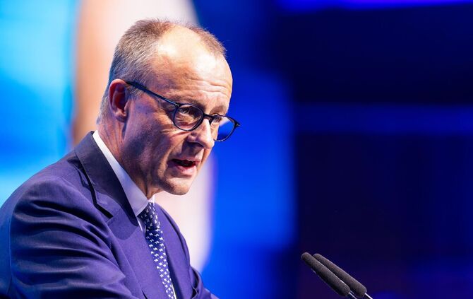 Bundeskanzler Friedrich Merz (CDU)