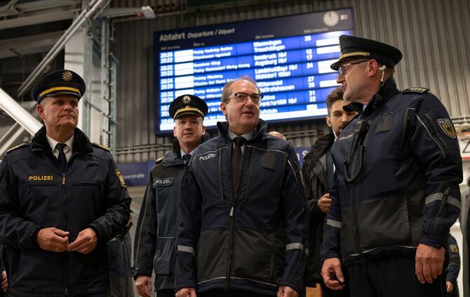 Bundespolizei kontrolliert gewaltbelastete Bahnhöfe