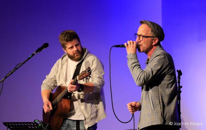 Jürgen Hörig (rechts) und Benny Eisel