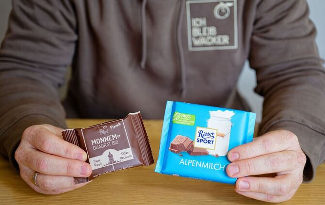Rechtsstreit mit Ritter Sport um quadratische Müsliriegel