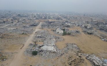 Destruction in Khan Yunis, Gaza