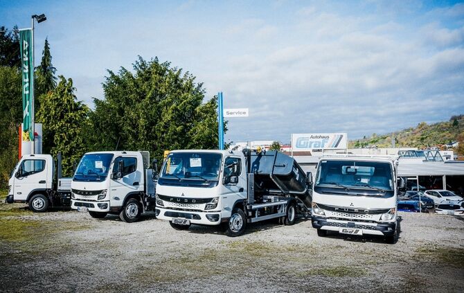 Fuso Canter: Leistungsstarke Helfer für jeden Einsatz.