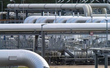 Gasempfangsstation am Standort Lubmin