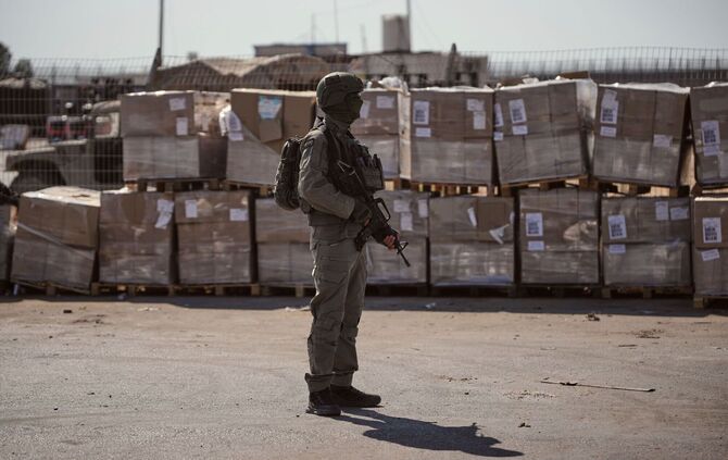Nahostkonflikt  - Kerem Shalom Grenzübergang