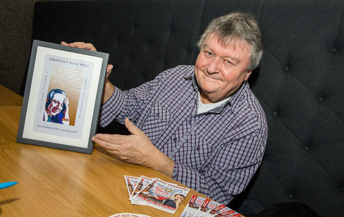 Jürgen Seibold mit Sebastian-Blau-Preis