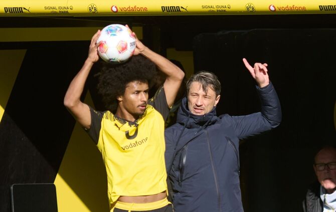 Karim Adeyemi und Niko Kovac