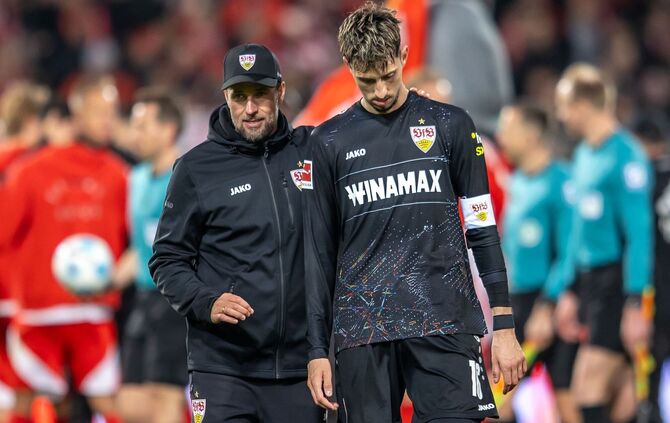 Sebastian Hoeneß und Atakan Karazor (r)