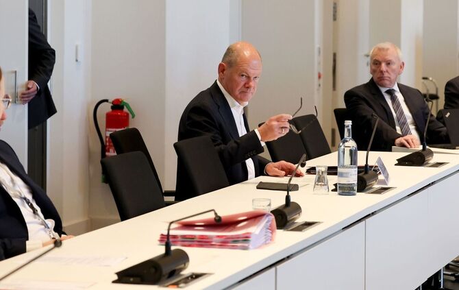 Untersuchungsausschuss Klimaschutzstiftung - Olaf Scholz