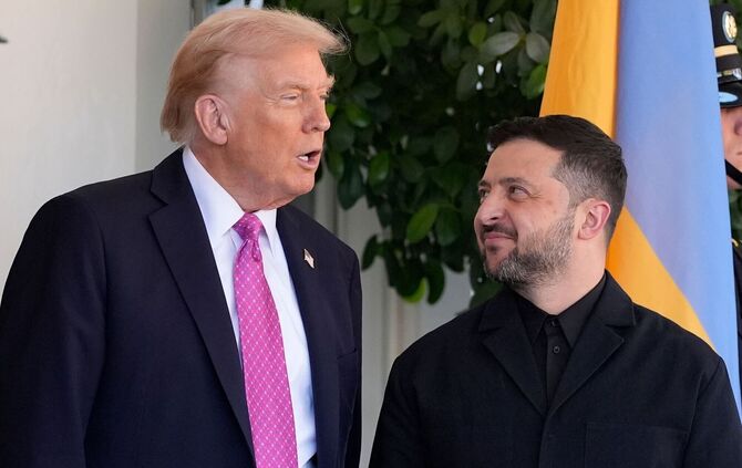 Trump empfängt Selenskyj im Weißen Haus