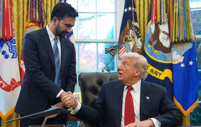 US-Präsident Trump empfängt künftigen New Yorker Bürgermeister