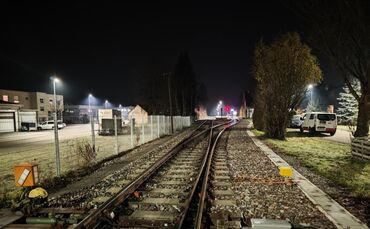 Wieslauftalbahn Weichenstörung